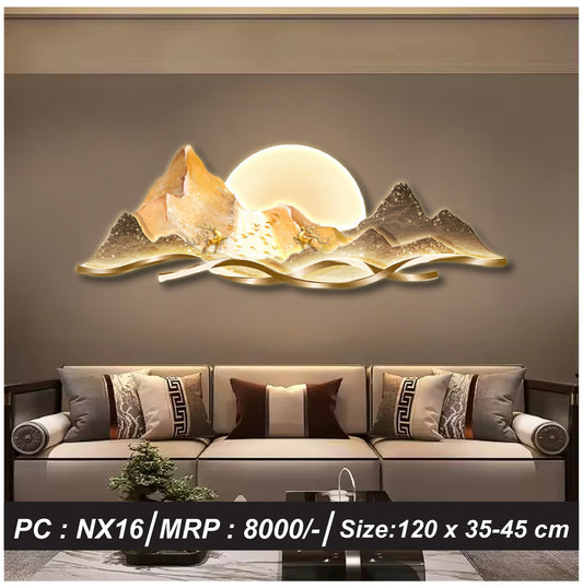 Modern Crystal Imported Wall Decor Without LED, Model 20