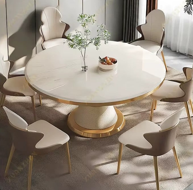Round Luxury 6 seater Round Dinning Table