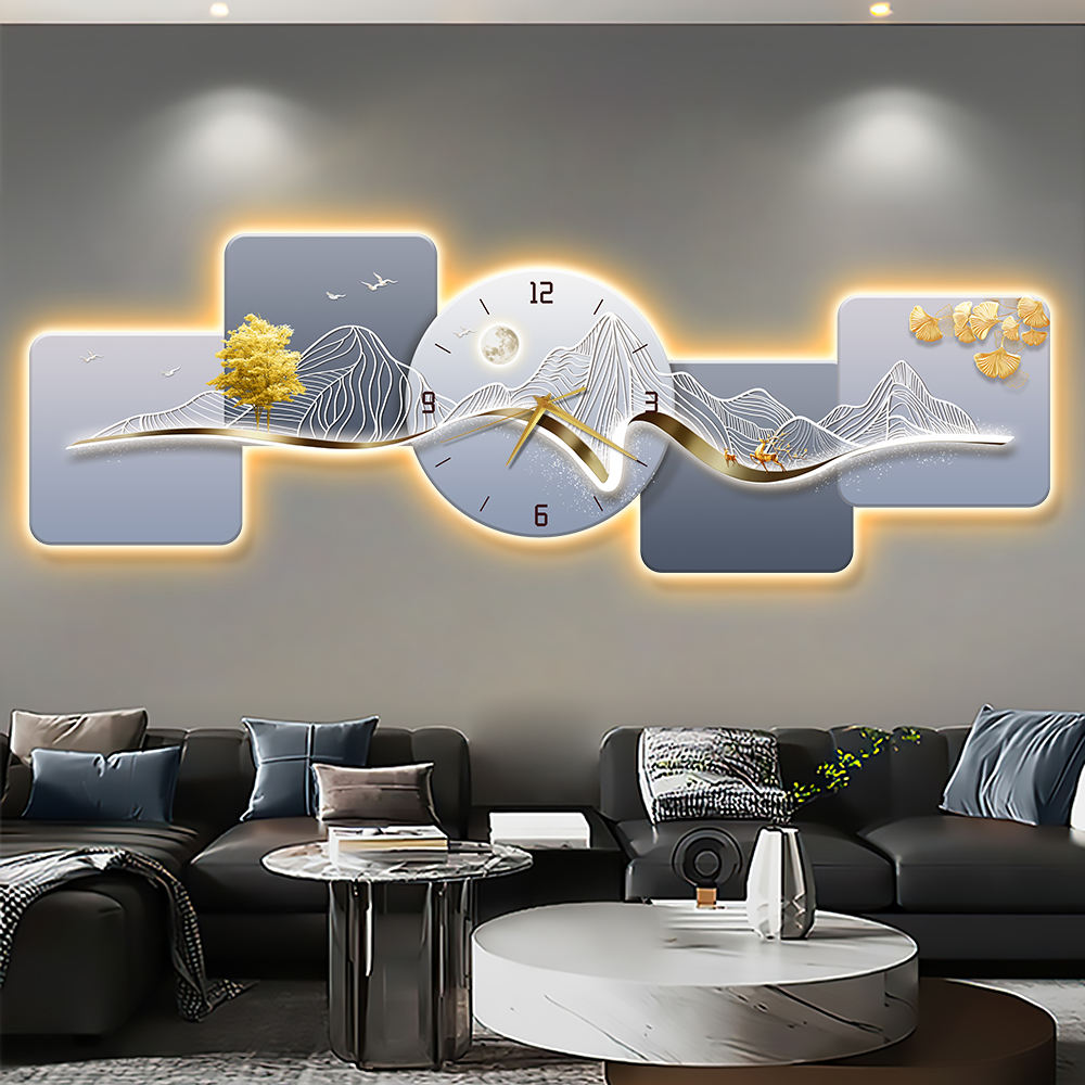 Crystal Wall Clock