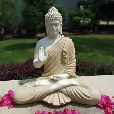 PC Home Decor |Buddha Statue Beige