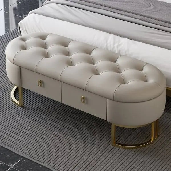 Modern Bedroom Bench With Drawers