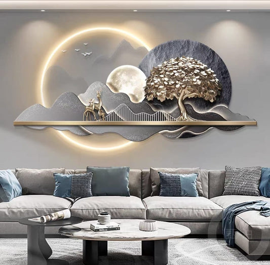 Harmony 3D Wall Decor With LED