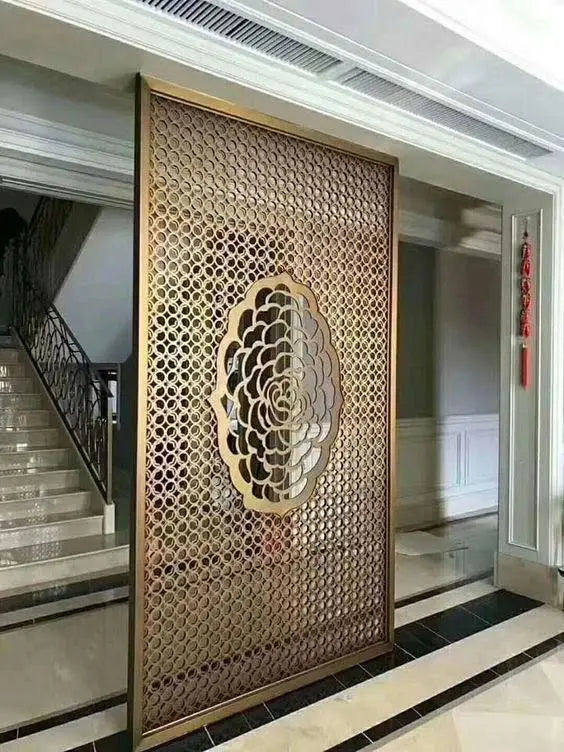 Luxury Metal CNC Partition – 7 × 4 Feet