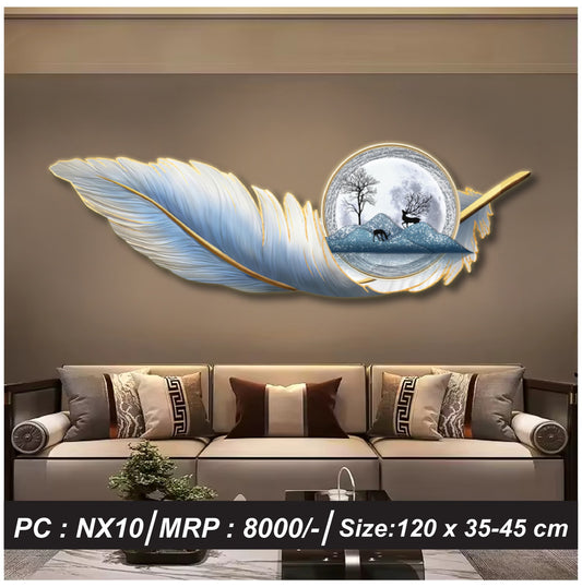 Modern Crystal Imported Wall Decor Without LED, Model 15