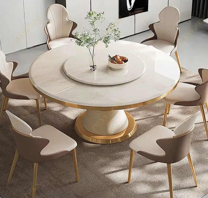 Round Luxury 6 seater Round Dinning Table