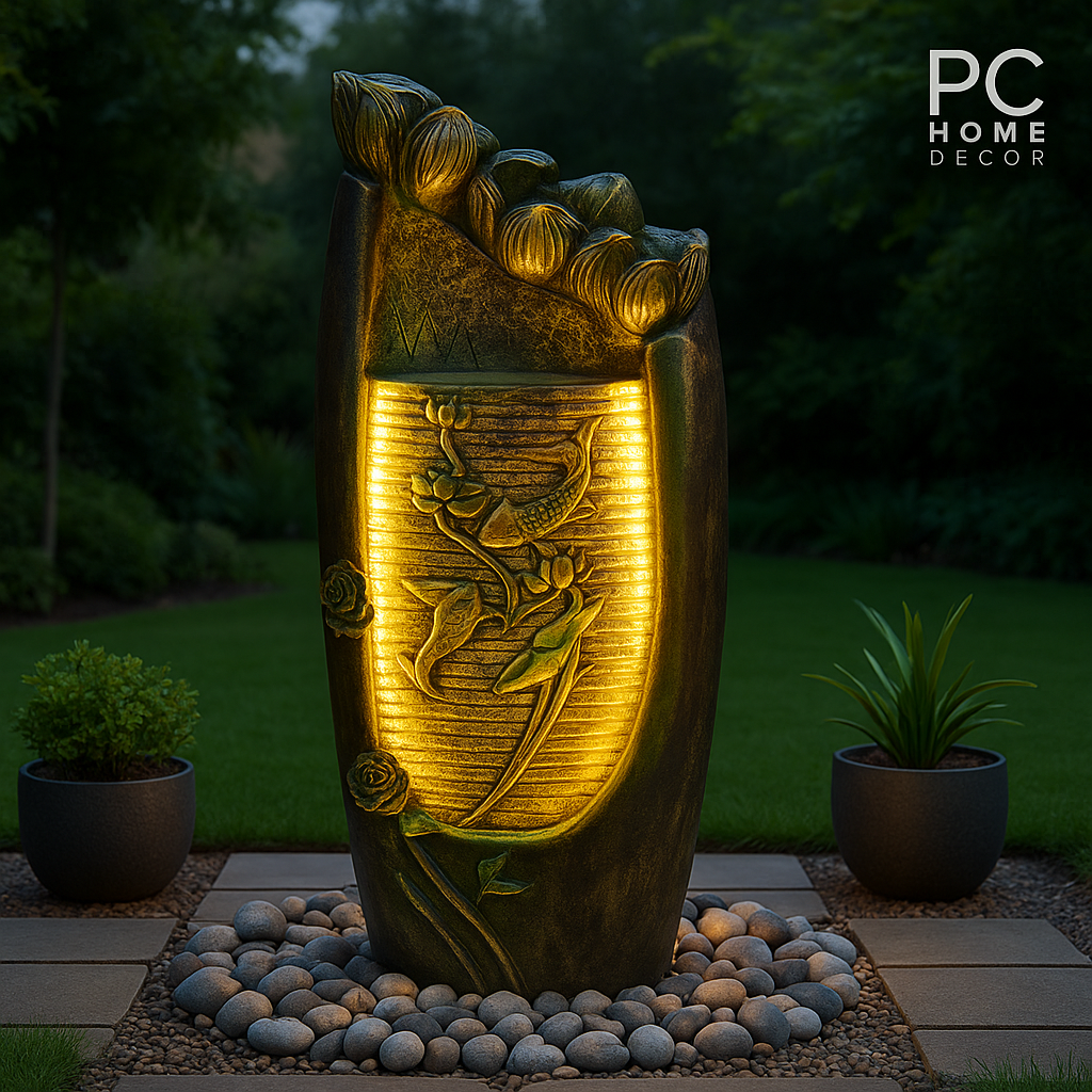 PC Home Decor | Flower Design Fountain
