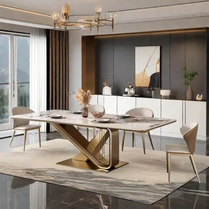 Kora Modern Luxury Contemporary Dining Table