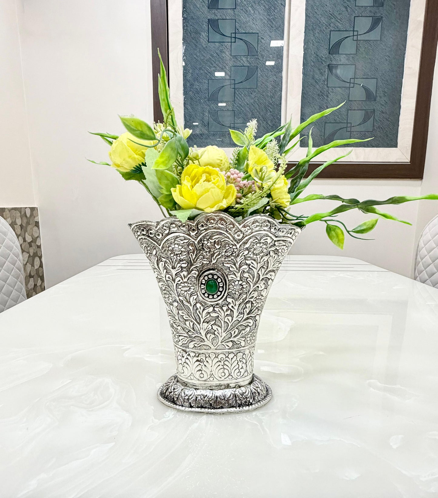 German Silver Vases