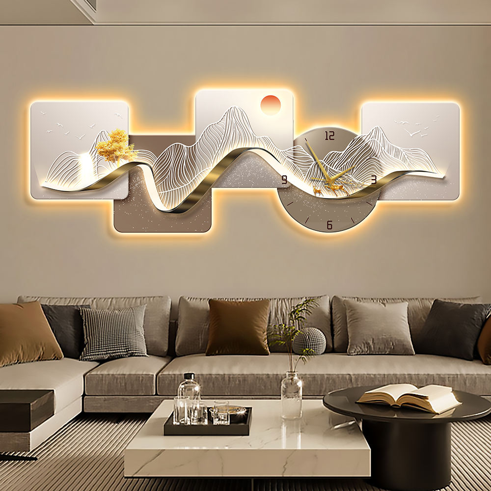 Crystal Wall Clock