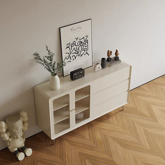 Entryway Console Table With Maple Storage