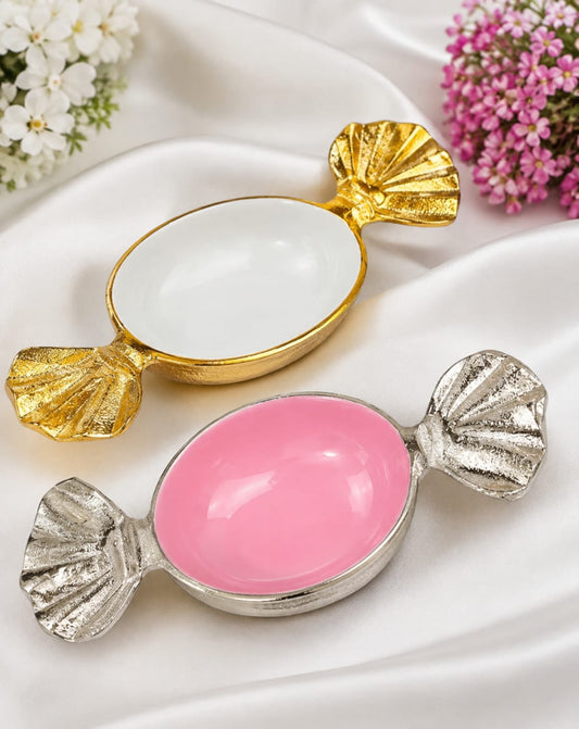 Elegant Toffee Dry Fruit Platter – Set of 2