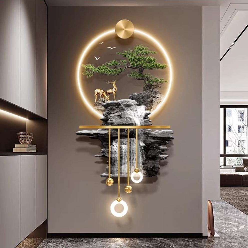 Vertical LED 3D Wall Decor