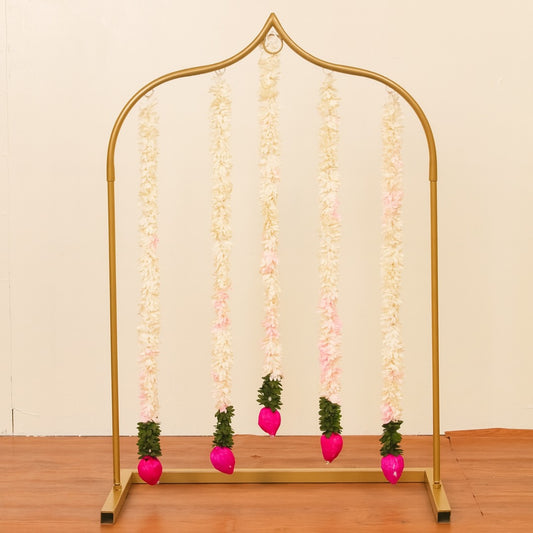 Pentagon Ganpati Backdrop Stand