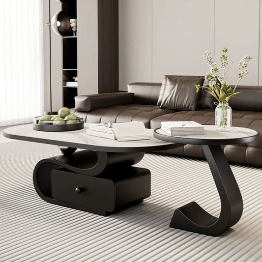 Stainless Steel Centre Table With Drawer