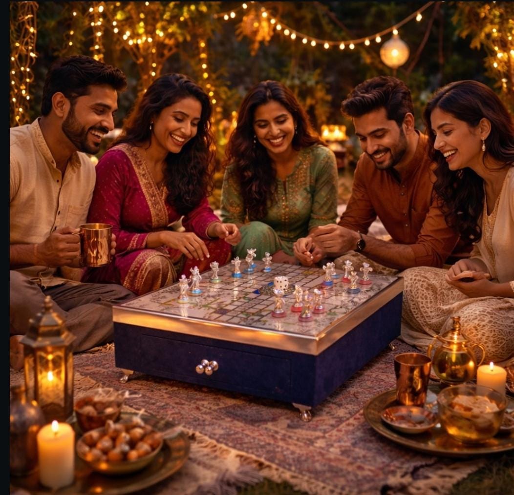 Luxury Gifting german silver Ludo