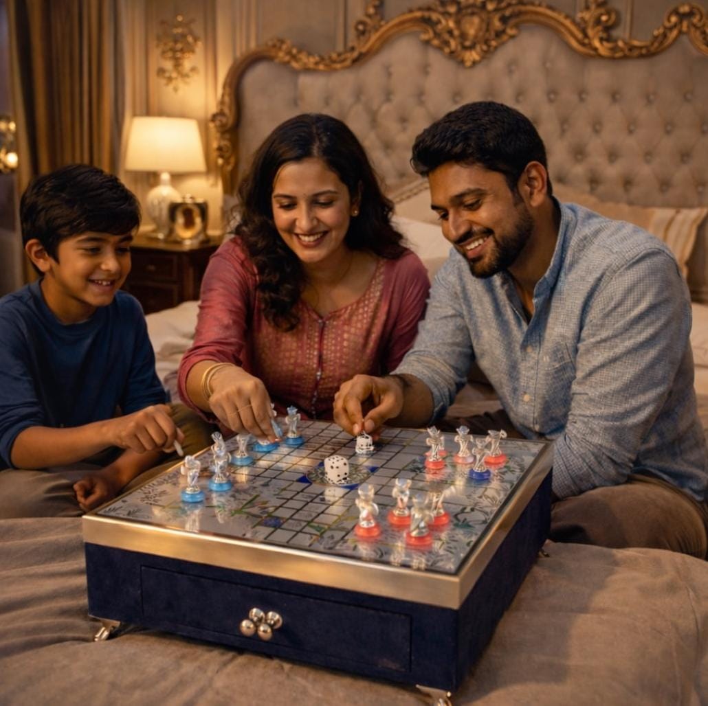 Luxury Gifting german silver Ludo