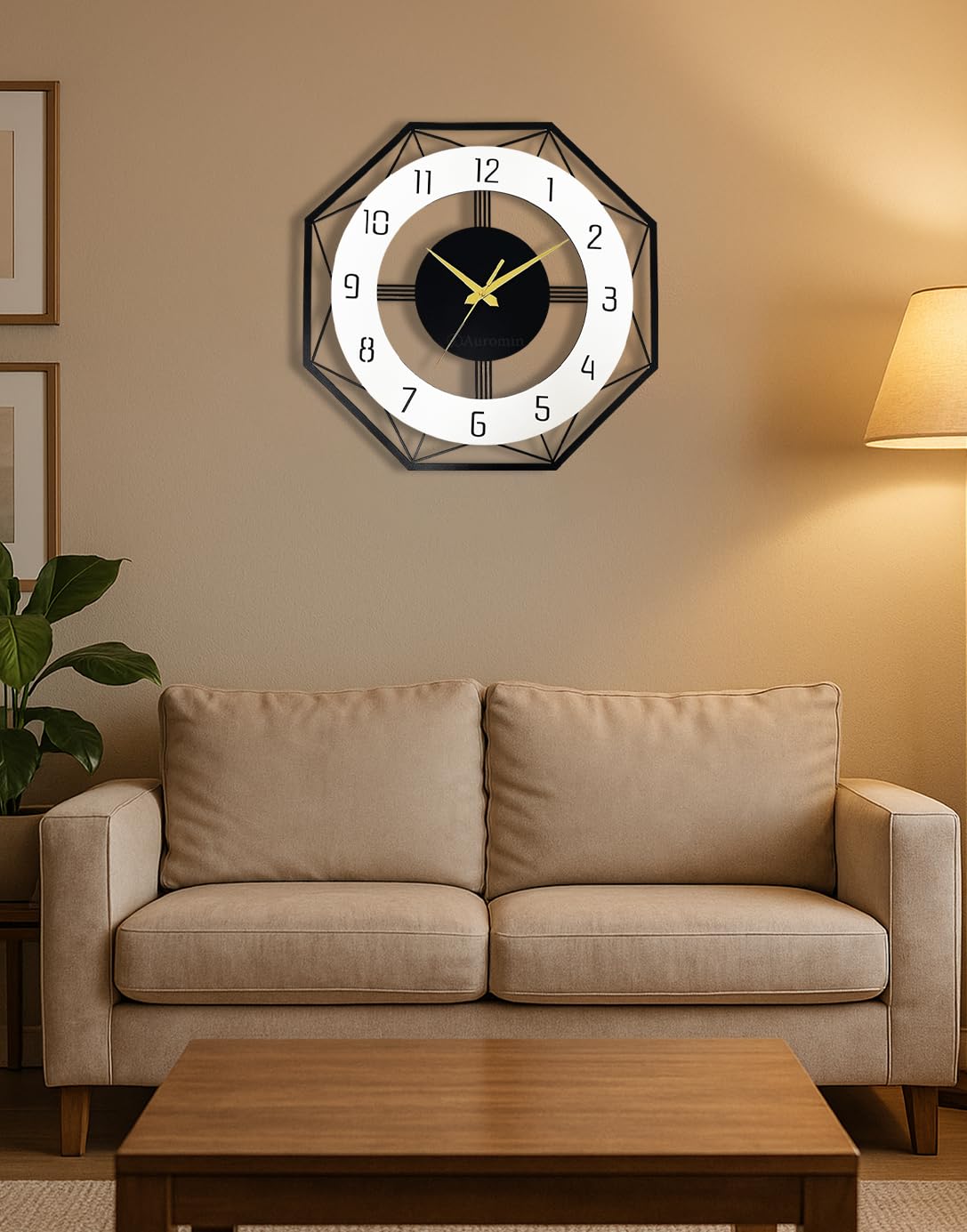 Hexa Wall Clock