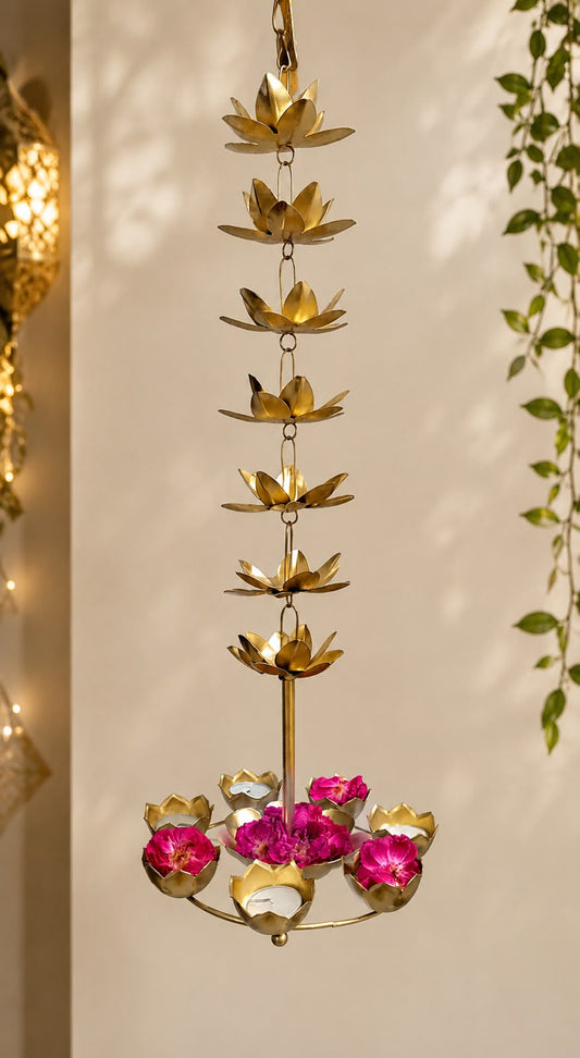 Lotus Metal Hanging