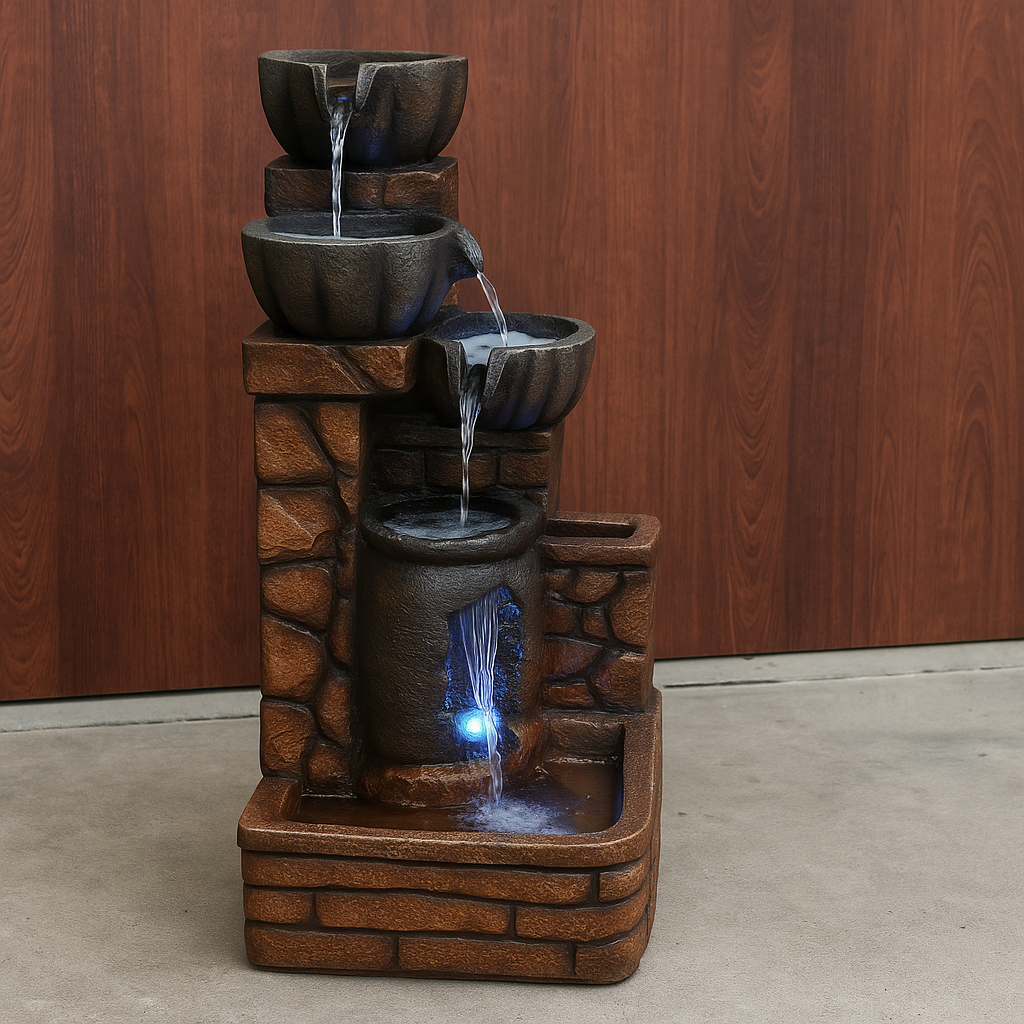 Brick Water Fountain