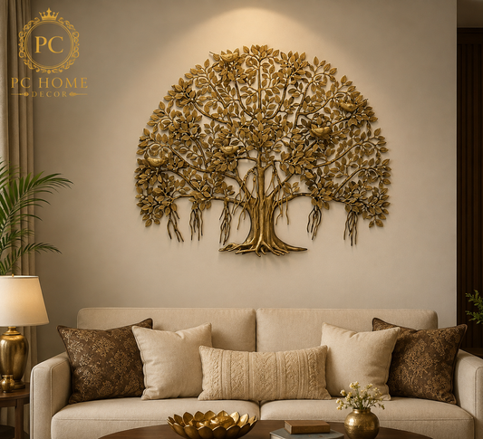 Exckusive Brass kalpavraksha Tree Wall Decor