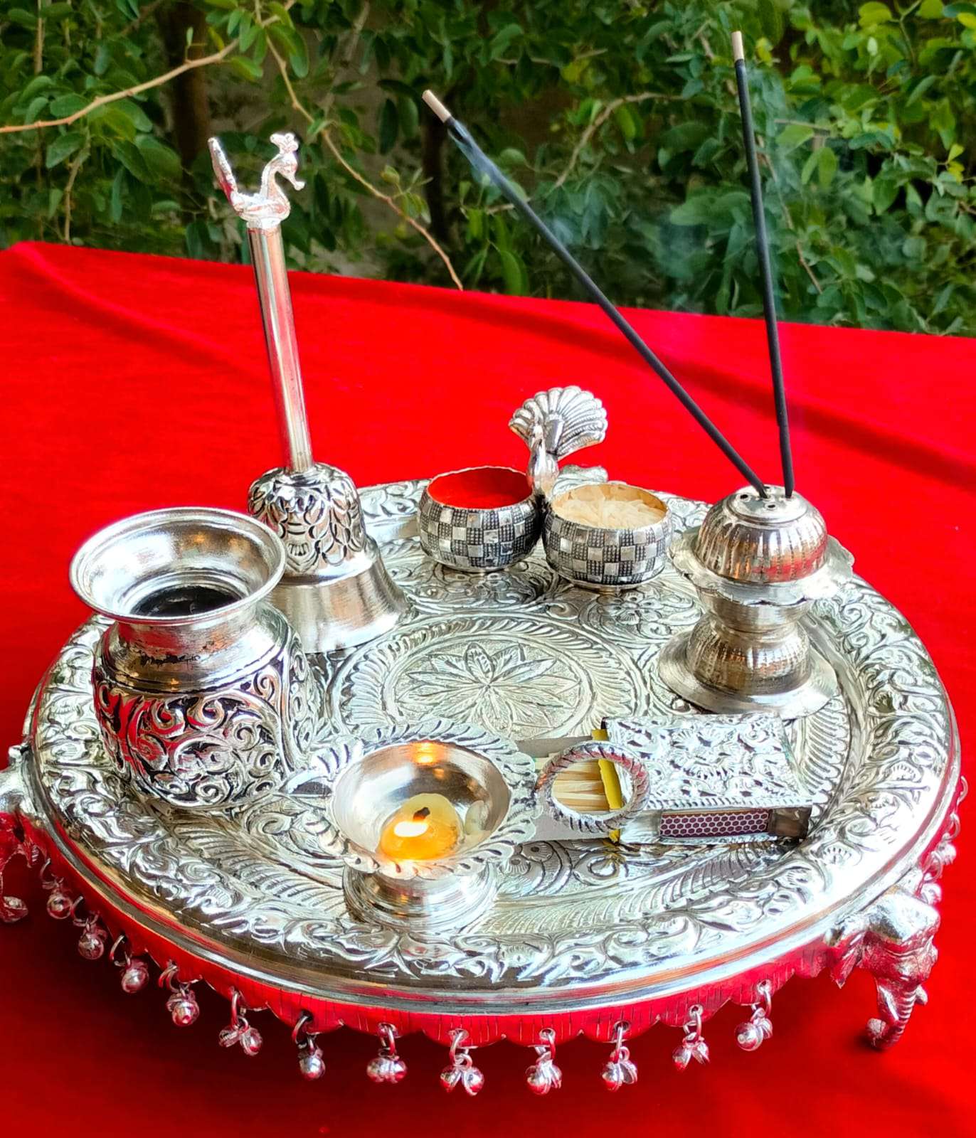 Trunk Pooja Thali