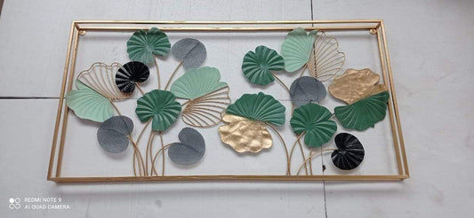 Ginkgo Multicolor Double Frame Wall Decor