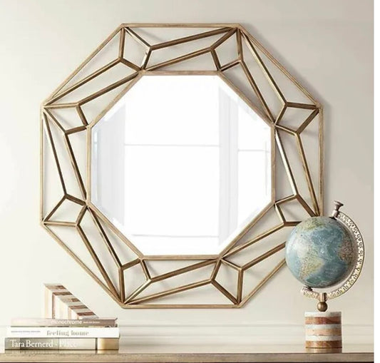 Geometric Wall Mirror