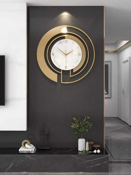 Unique Metal Wall Clock