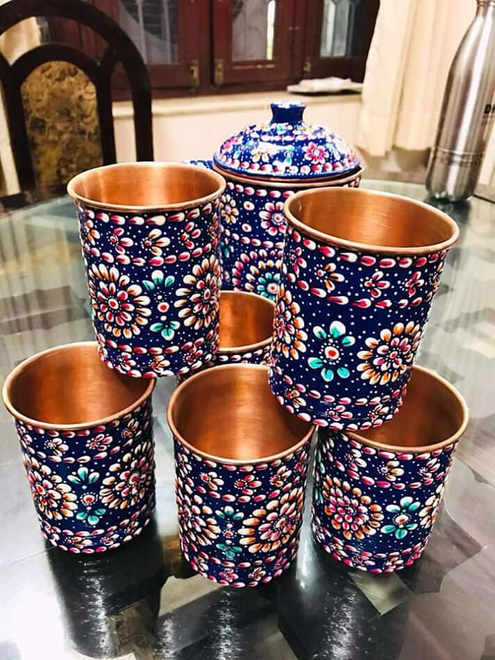 PC Home Decor | copper jug set