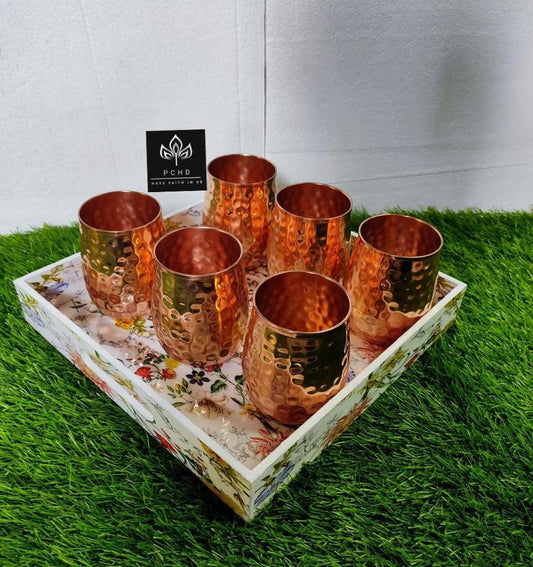 PC Home Decor | Copper Tray set