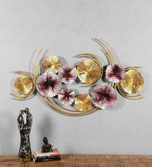 PC Home Decor | Ring Plates Metal Wall Decor