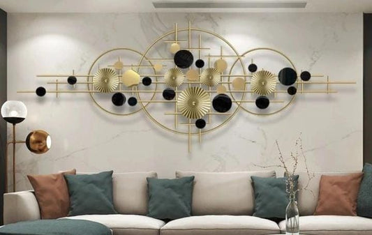 Teal Frame Ring Wall Art by PC home decor