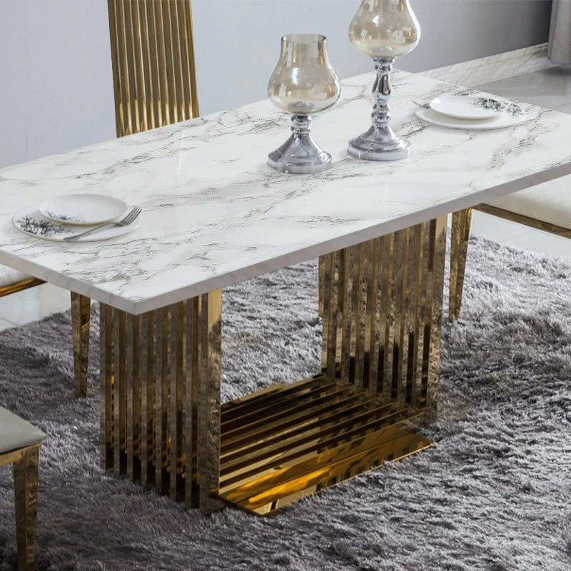 Modern Dinning Table With 6 Chairs