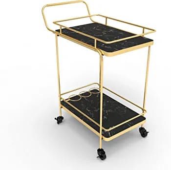 Bar/Serving Trolly | Functional and Trendy Beverage Cart