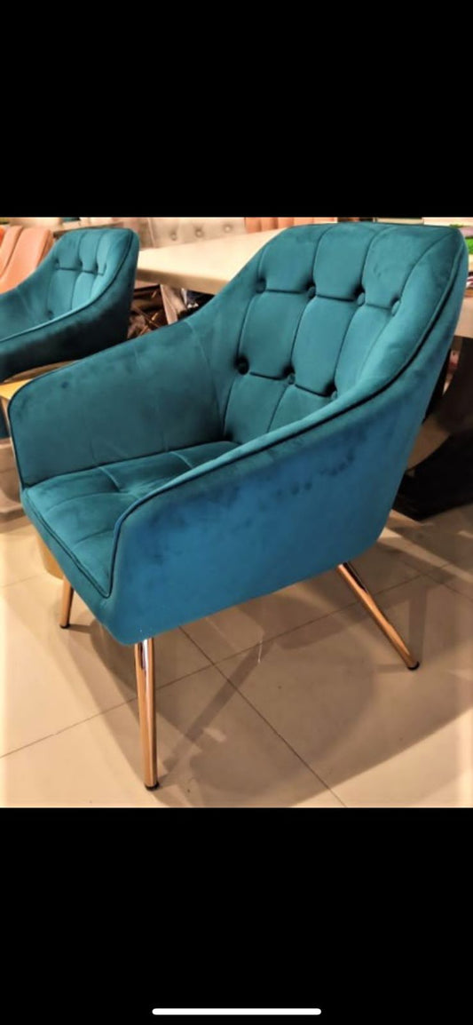 PC Home Decor | Metal Lexus Sofa Chairs, Blue