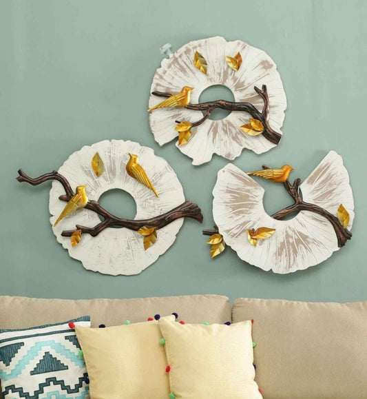 PC Home Decor |Bird Wall Art Set