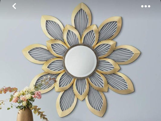 Flower  Mirror Decor