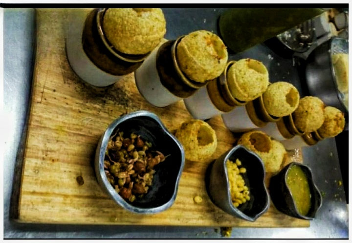 Pani Puri Platter