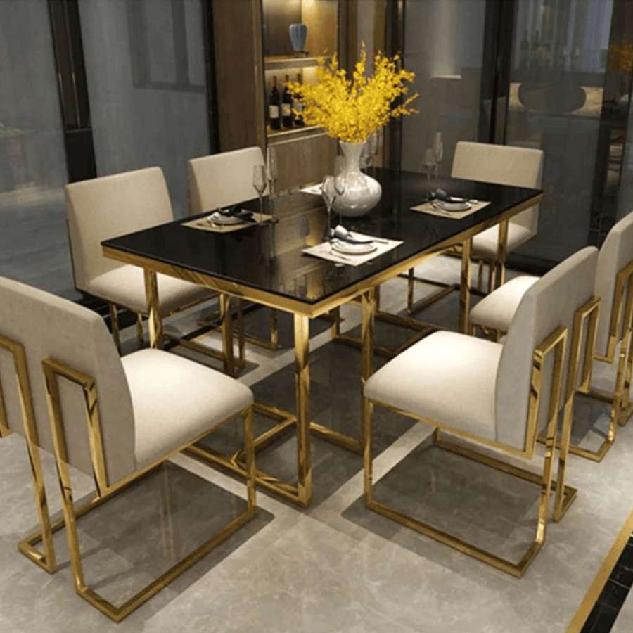 Lorraine Dinning Table With 6 Chairs