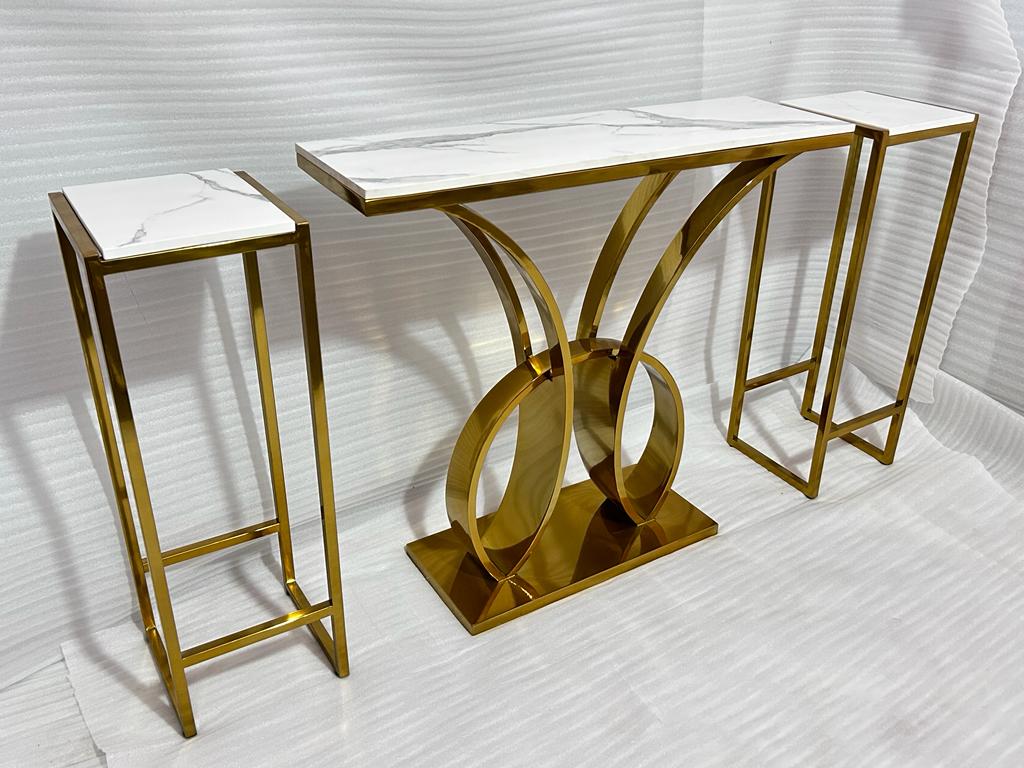 Combo Console With Side Tables