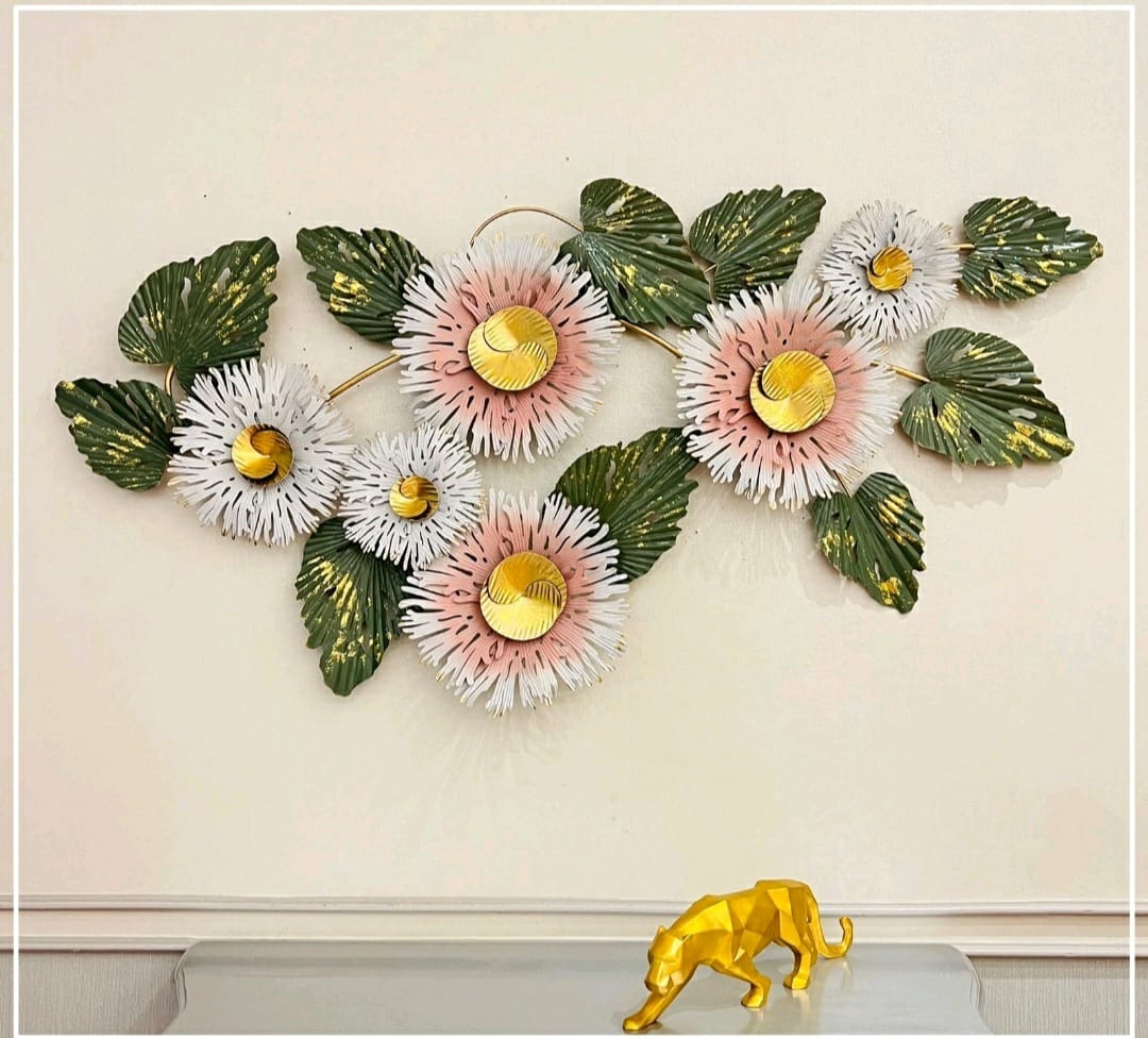 PC Home Decor | Metal Flower Wall Decor