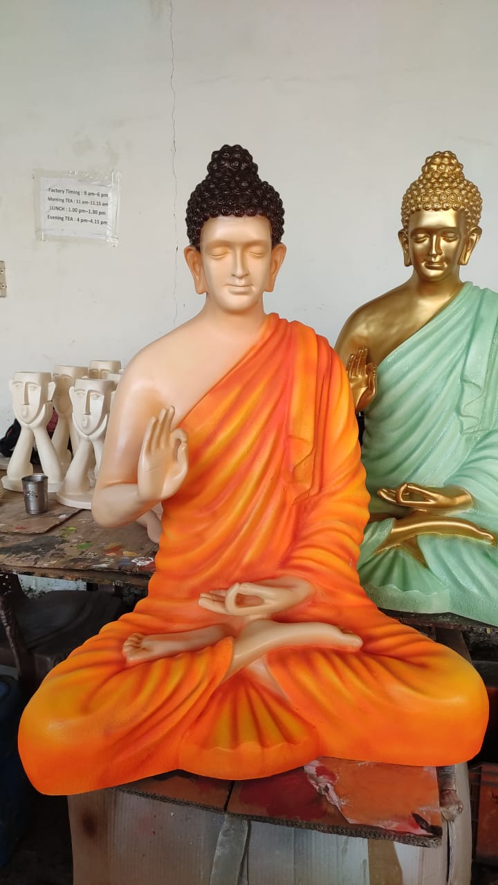 PC Home Decor | Ashirwad Buddha Stachu 3ft