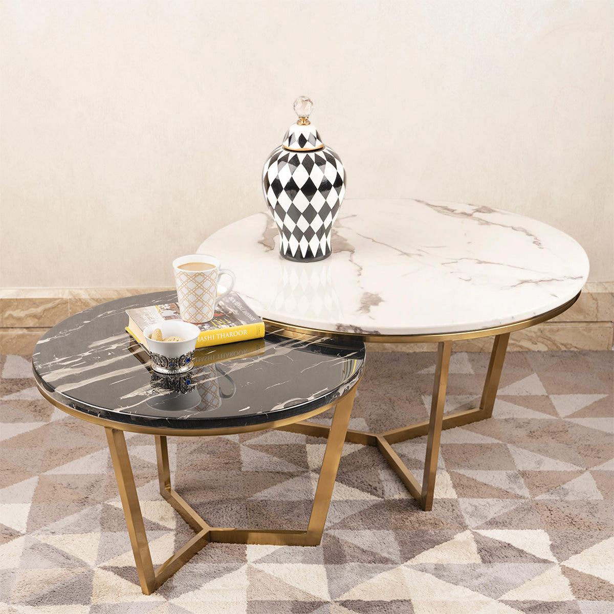 Steel Nesting Table Buy Stainless Steel Nesting Table Gold,White,Black – PC HOME DECOR