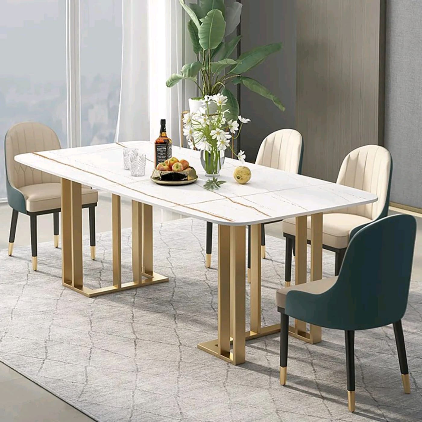 Modern Luxury Dinning Table Set