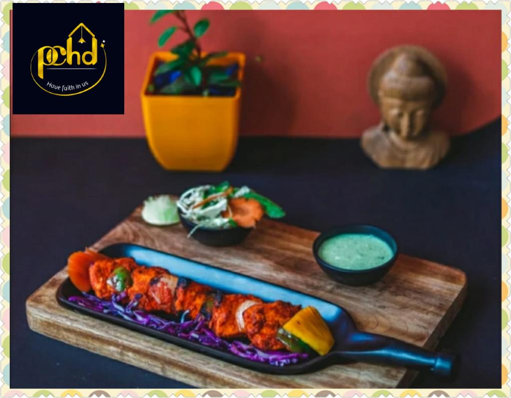 Serve Tikka With Style in Bat Platter