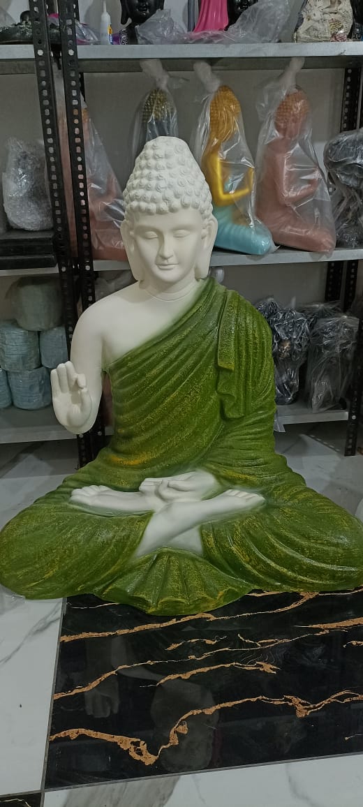 Fibre 3 Feet Blessing Buddha