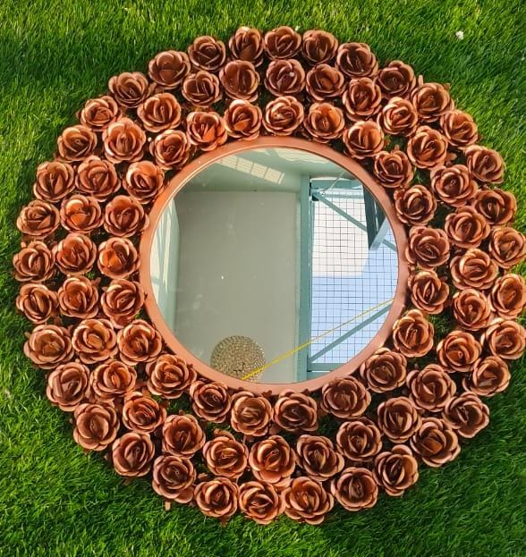 PC Home Decor | Rose Garden Mirror, Rose Gold