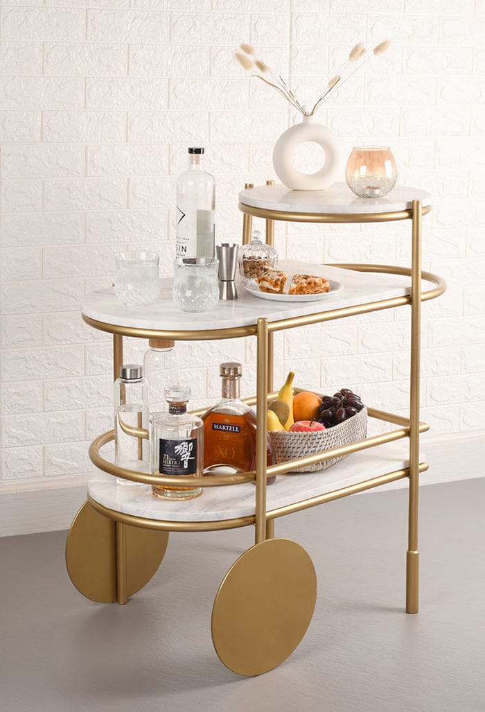 Oval Bar Trolly