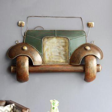 Metal Jeep Vintage Panel Wall Decor for Home Decoration