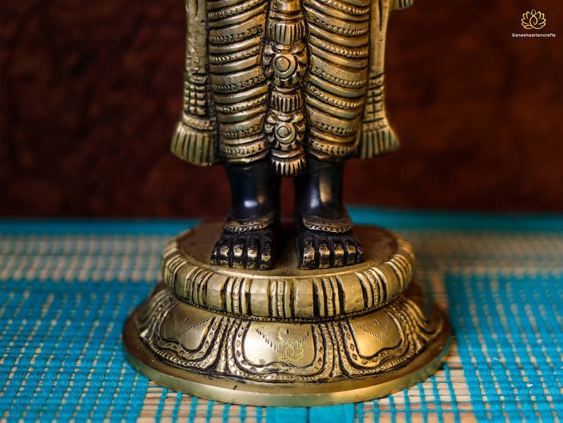 Tirupati Balaji Brass Idol - Divine Representation